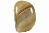 4.5" Free-Standing, Polished Brown Calcite - #198817-1